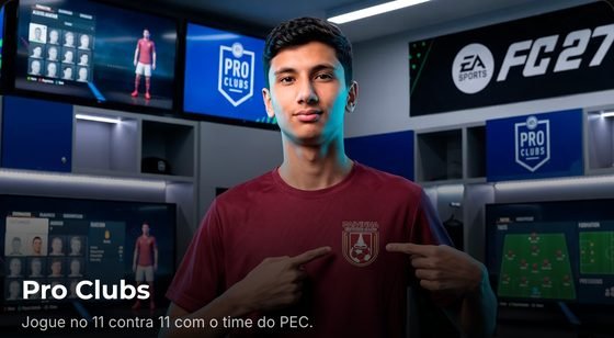 Capa do curso de Pro Clubs na plataforma.
